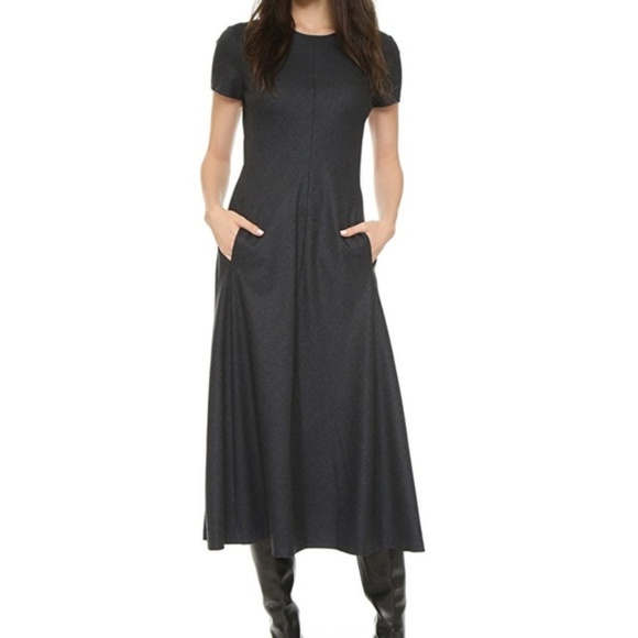 Theory Dresses & Skirts - Theory Pure Flannel Kalriem Dress